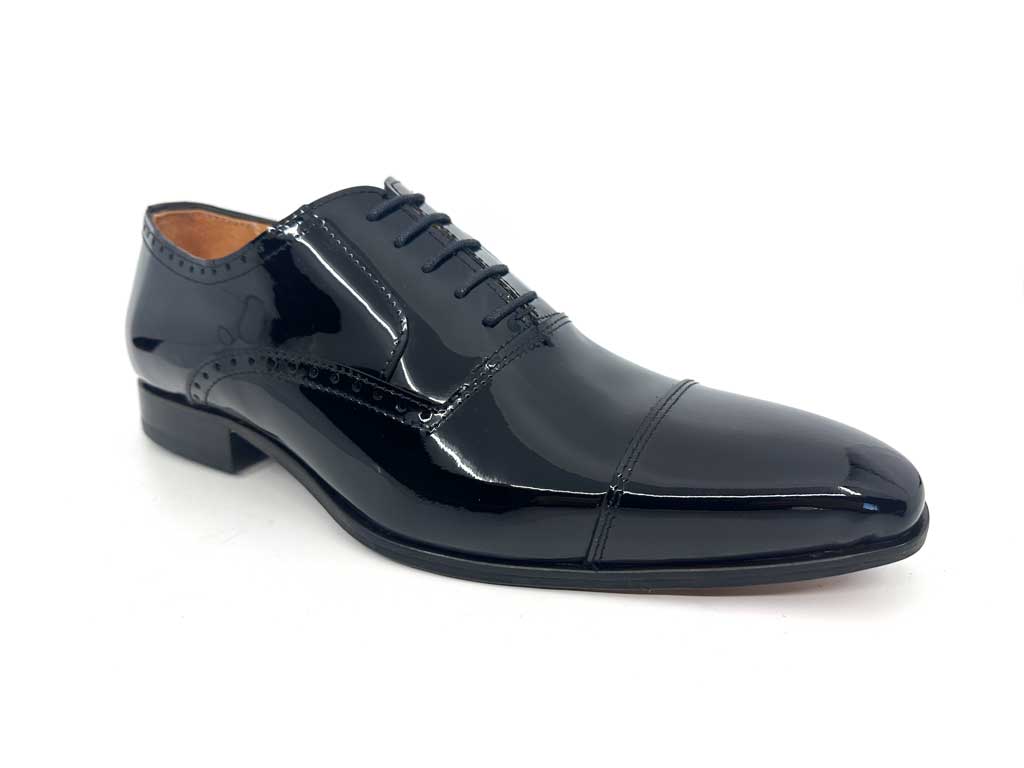 Oliver Patent Oxford Toecap Dress Shoes