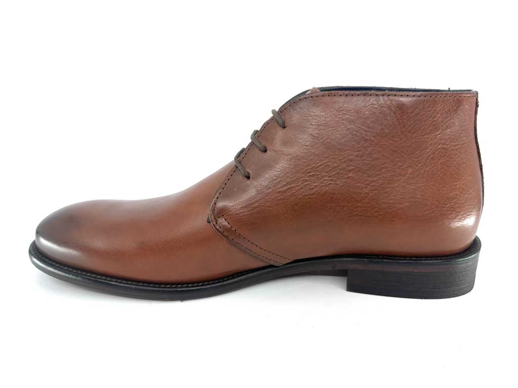 Darren Tan Lace up Boots