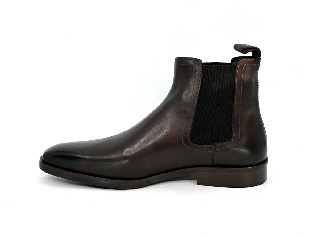 Roman Dark Brown Chelsea Gusset Boots