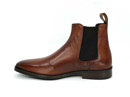 Roman Tan Chelsea Gusset Boots