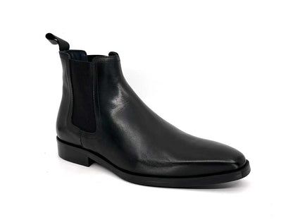 Roman Black Chelsea Gusset Boots