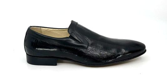 Ezra Black Slip On Dress Shoes