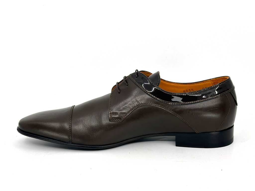 Liam Brown Toecap Dress Shoes