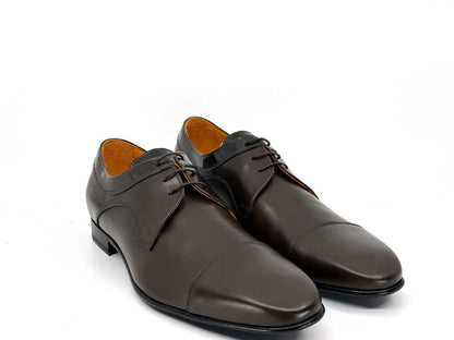 Liam Brown Toecap Dress Shoes