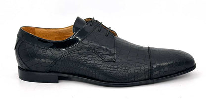 Julian Black Derby Toecap Dress Shoes