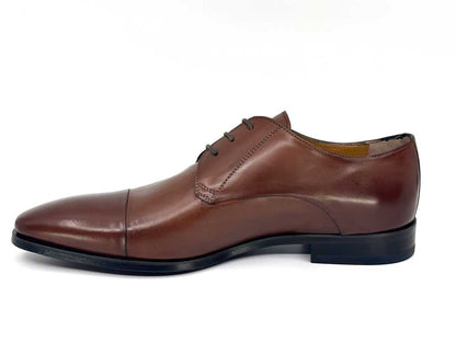 Brown Derby Toecap Dress Shoes