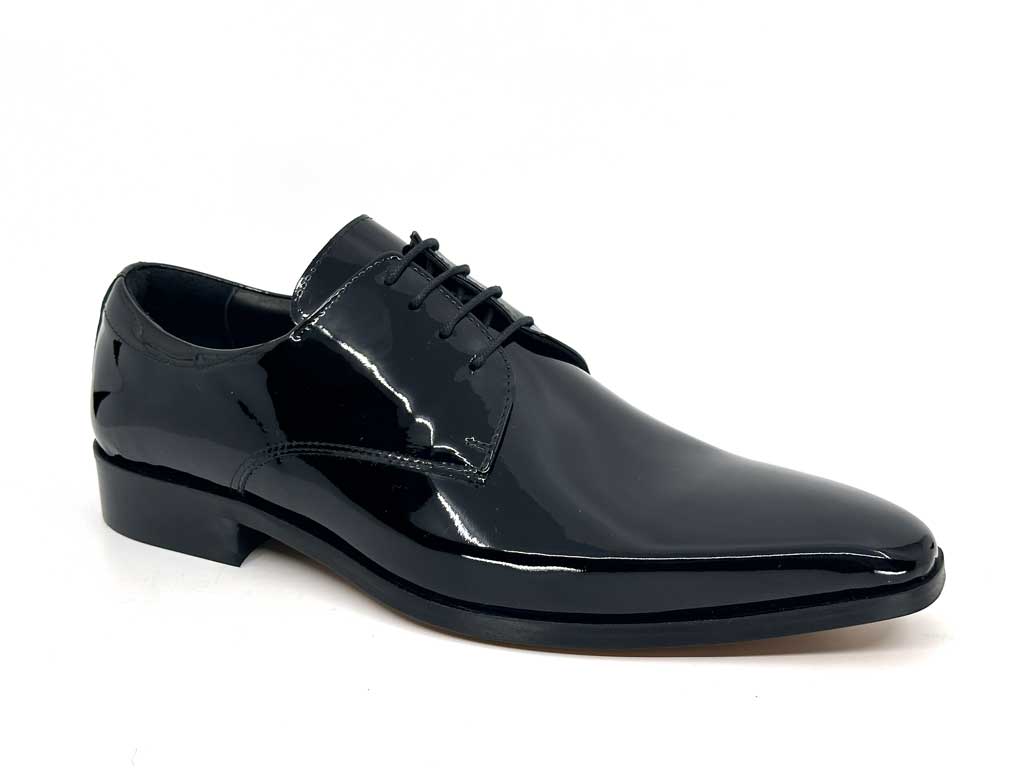 Jason Black Patent Dress Shoes