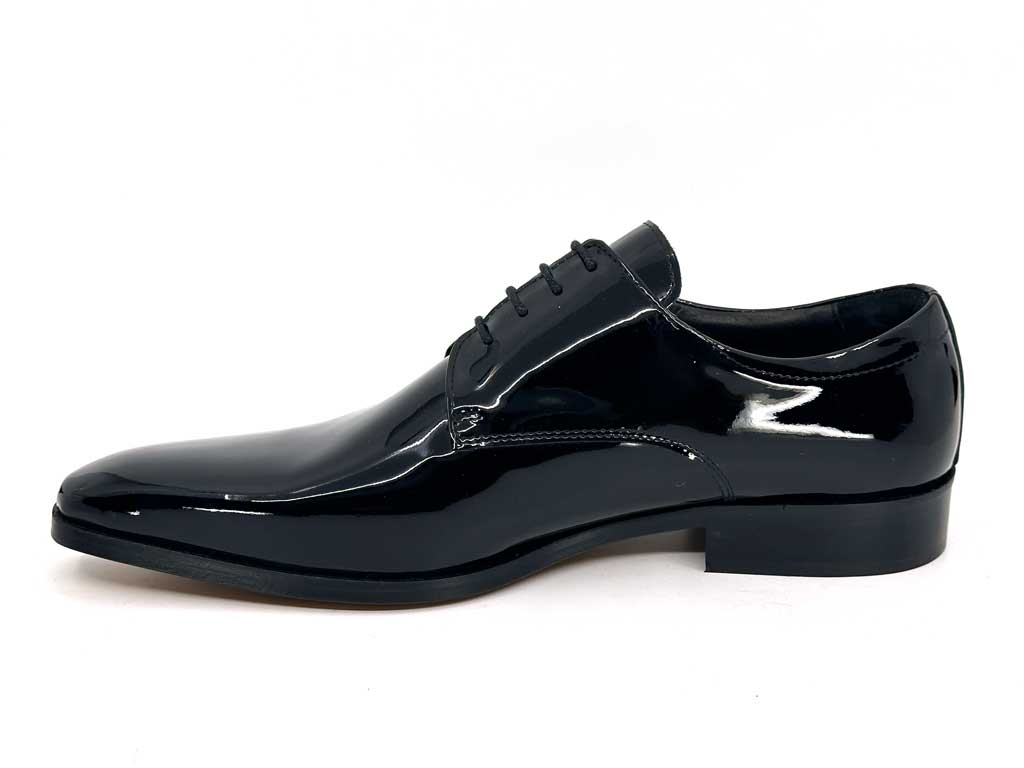 Jason Black Patent Dress Shoes