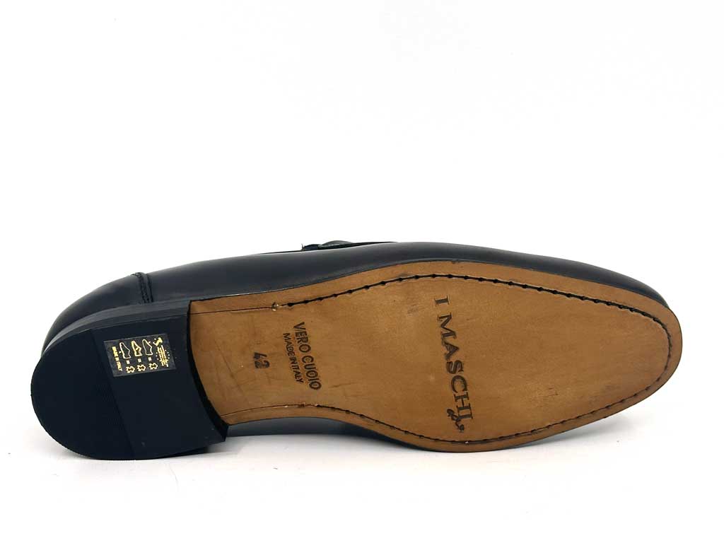 Black Italian Horsebit Loafer