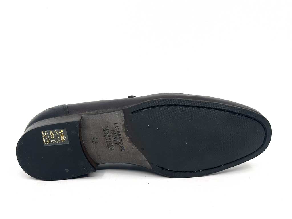 Dark Brown Italian Horsebit Loafer