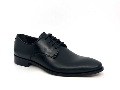 Wesley Black Derby Dress Shoes