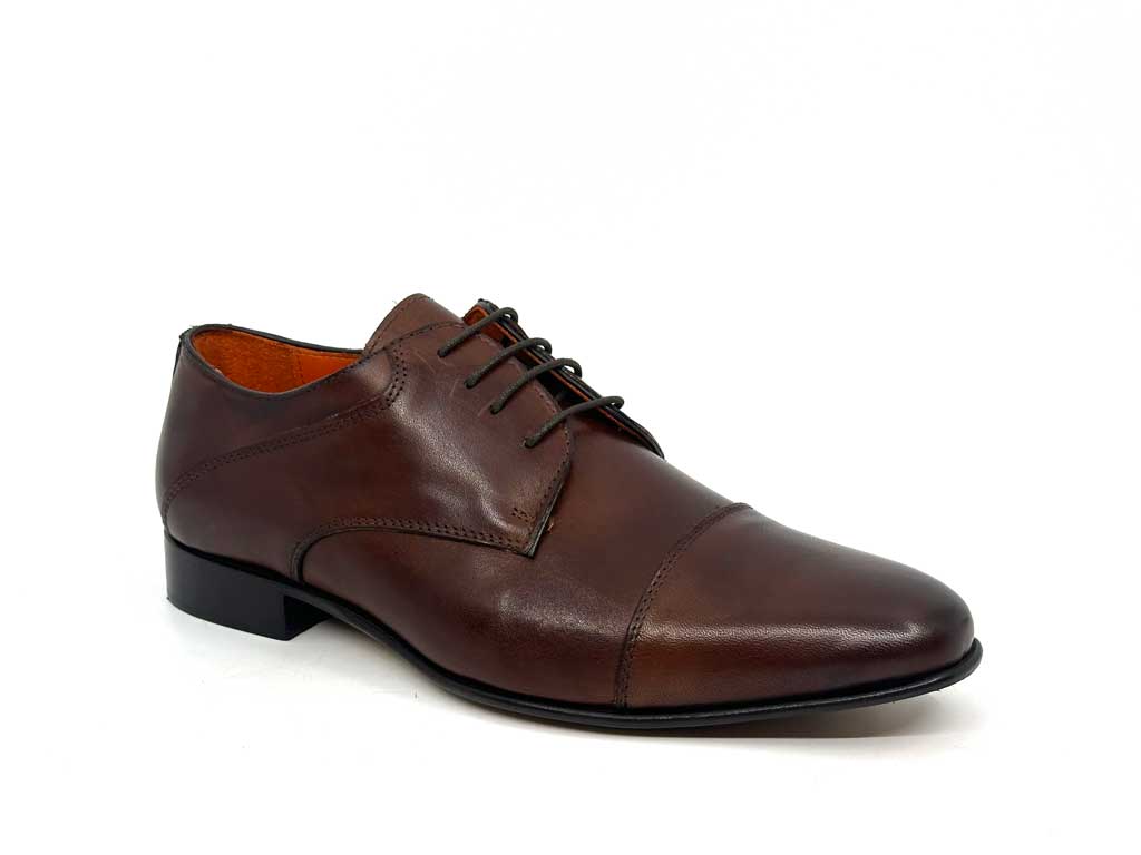 Simon Brandy Toecap Dress Shoes