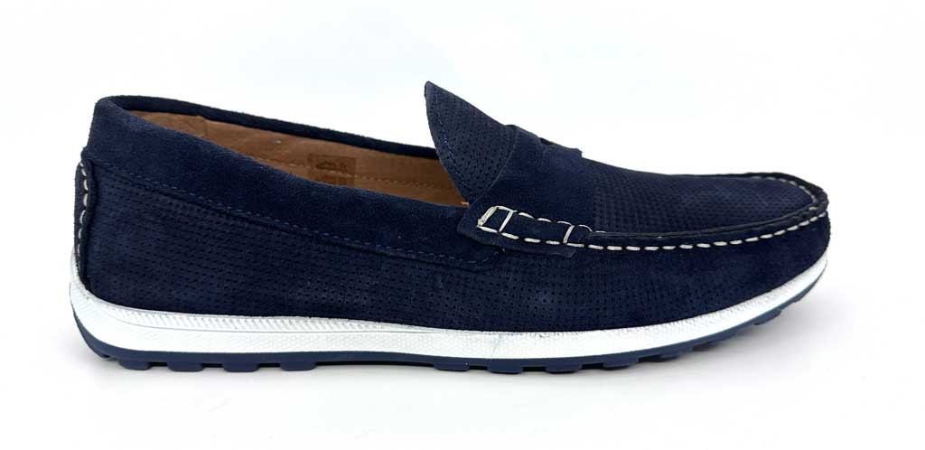 Navy Suede Resort Shoes