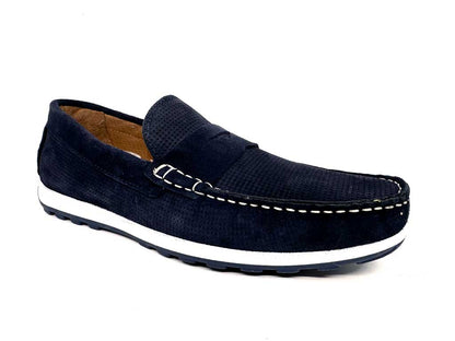 Navy Suede Resort Shoes