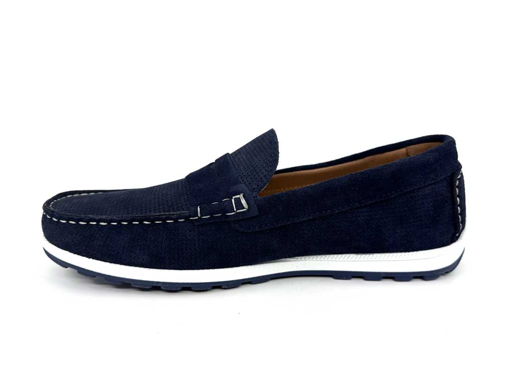 Navy Suede Resort Shoes