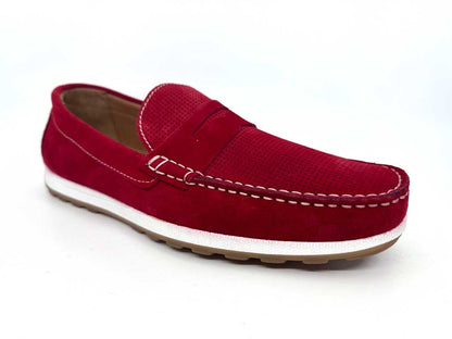 Red Suede Resort Shoes