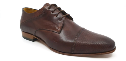 Federick Brandy Toecap Dress Shoes