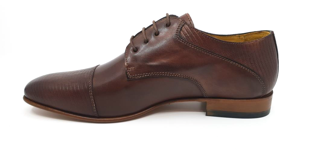 Federick Brandy Toecap Dress Shoes