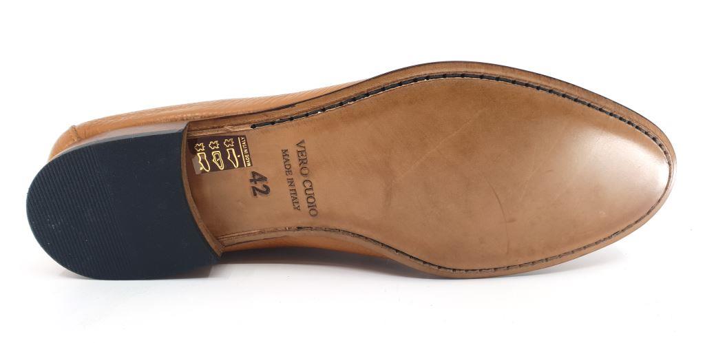 Harrison Tan Leather Tassel Loafer